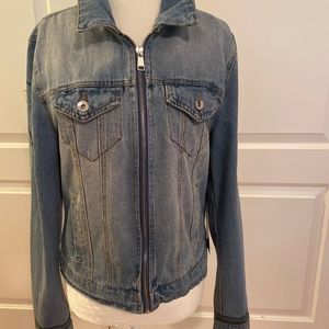 Custom jean jacket